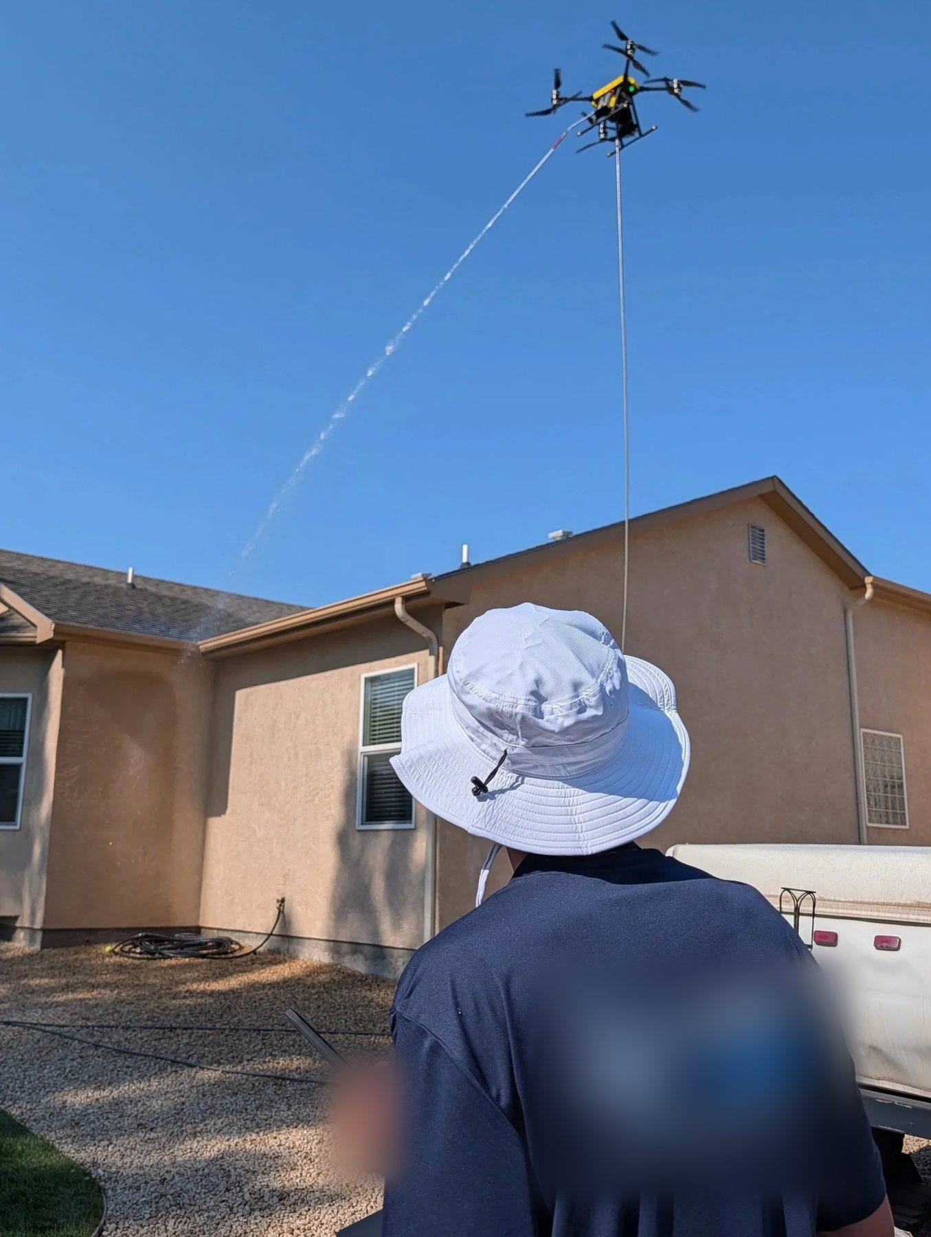 Team member at a home